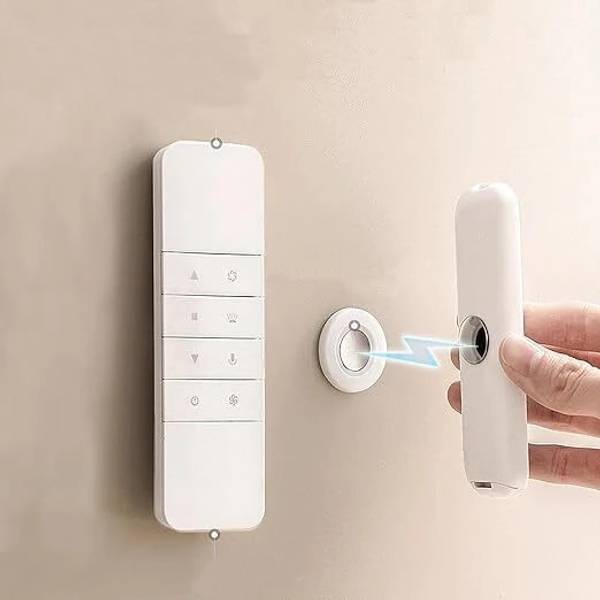 NSUSU Magnetic Remote Holder Wall Mount Self-Adhesive,Strong Magnet Hole-Free Holder Plastic Key Holder