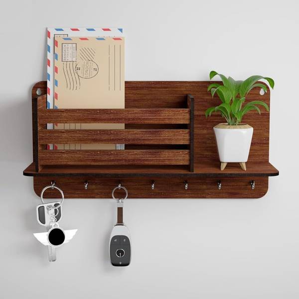 WOODENMANZIL Wood Key Holder