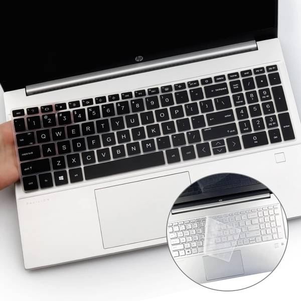 Saco Laptop Keyboard Cover Compatible for HP Pavilion 15.6 Inch Laptop 15-EG1073CL Series Keyboard Skin