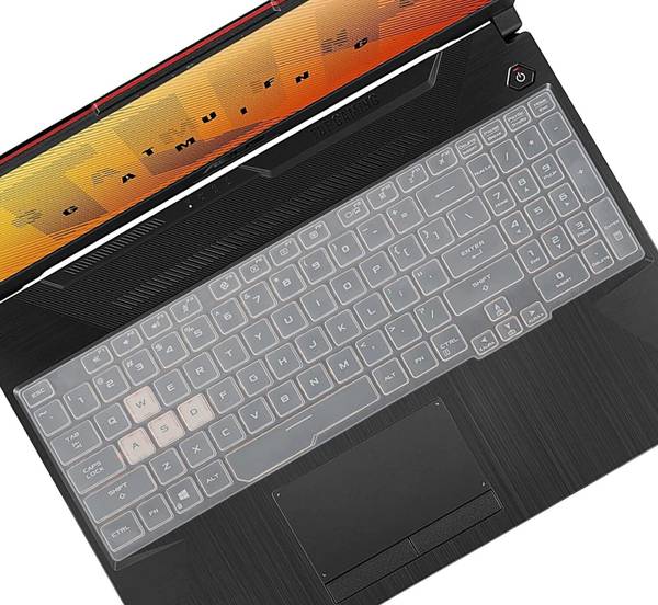 Saco Laptop Keyboard Protector Cover for ASUS TUF Gaming A15 FA506ICB-HN075W | ASUS TUF Gaming F15 FX506HF-HN024W | FX506HF-HN025W | FX506LHB-HN355WS ...