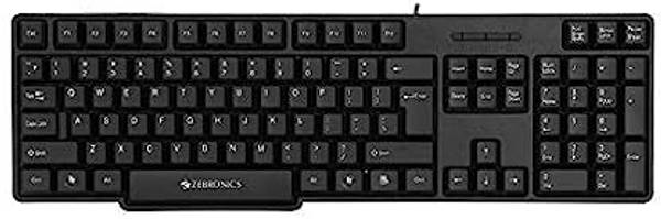 ZEBRONICS Zeb- K20 Wired USB Desktop Keyboard