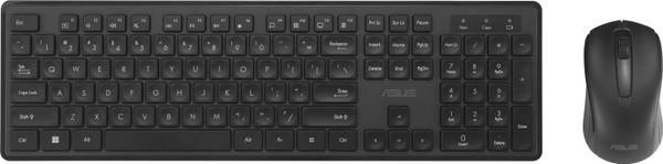 ASUS Wireless Keyboard and Optical Mouse Set CW101, Up to 1000dpi Wireless Multi-device Keyboard