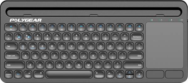 Polygar POLYGEAR BTX5050 Bluetooth, Wireless Multi-device Keyboard | Price History