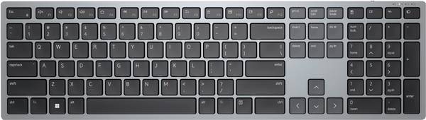 DELL KB700 Silent with Scissor Keys, Programmable buttons and Numeric Pad Bluetooth Multi-device Keyboard