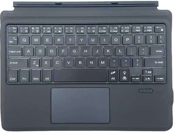 TECPHILE 1087D Keyboard for Surface GO4/ GO3/ GO2/ GO Bluetooth Handheld Tablet Keyboard Compatible with Desktop, Laptop, Mac
