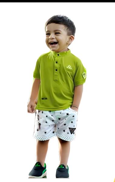THE LALCOLLECTION KIDSWEAR Boys Party(Festive) T-shirt Shorts