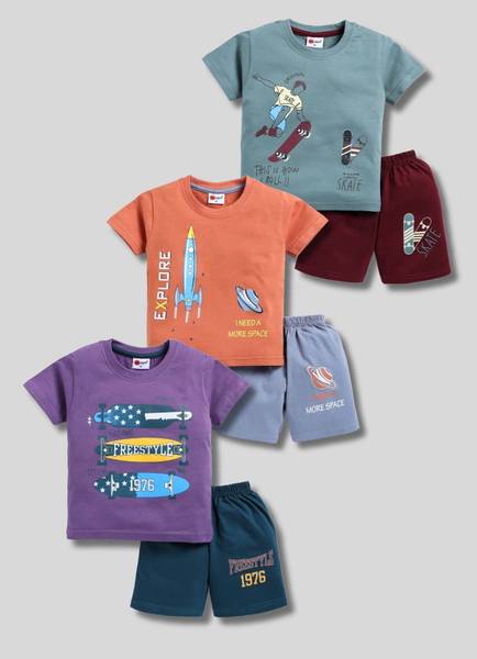 Mars Infiniti Boys Casual T-shirt Shorts