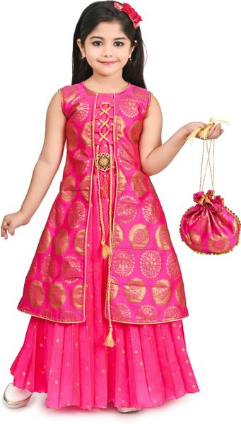 FAYEZFASHION Girls Maxi/Full Length Festive/Wedding Dress