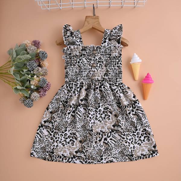 Nm Collection Indi Baby Girls Midi/Knee Length Casual Dress