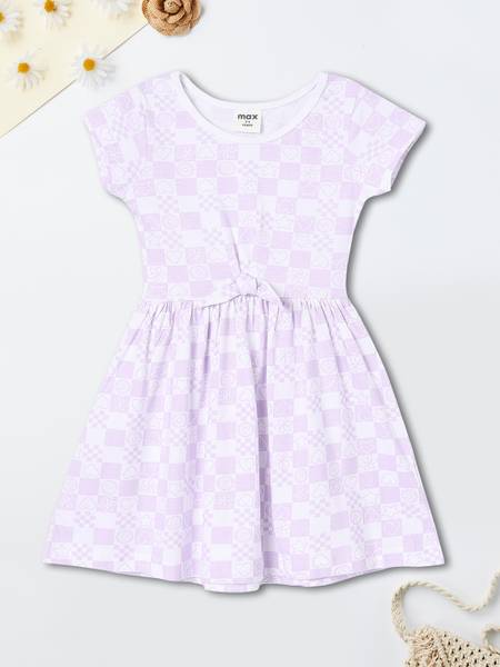 MAX Girls Midi/Knee Length Casual Dress