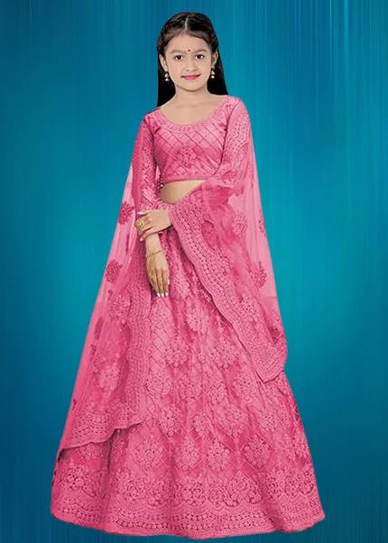 Chidiya Fab Girls Maxi/Full Length Party Dress