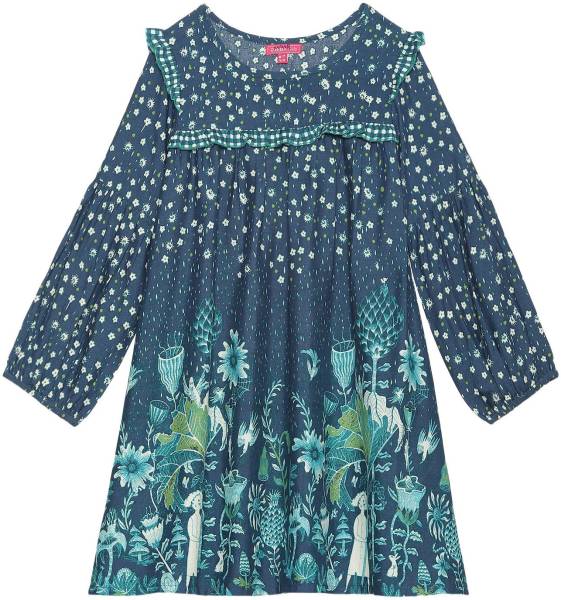 BIBA Girls Midi/Knee Length Casual Dress