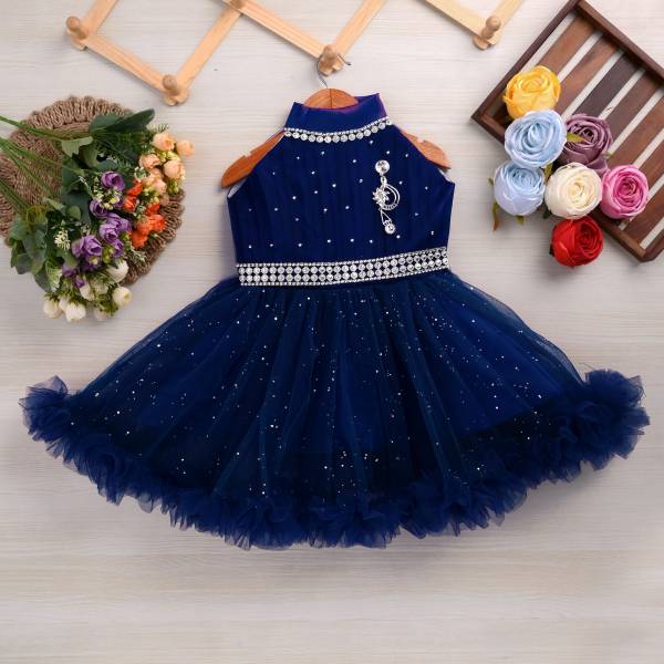 Frockanddresses Baby Girls Midi/Knee Length Party Dress