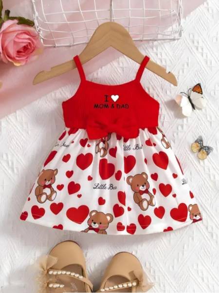 MILORYFASHION Baby Girls Midi/Knee Length Festive/Wedding Dress