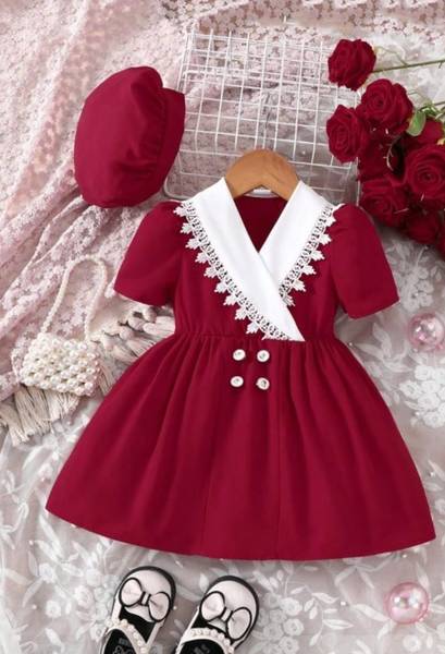 SMR DRESSES Baby Girls Above Knee Casual Dress