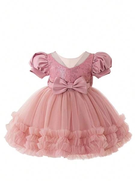 Miss & Chief Girls Midi/Knee Length Party Dress