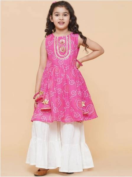 MYTEX FASHION Girls Festive & Party Kurta and Pyjama Set