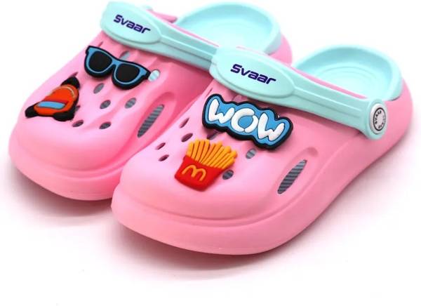 Svaar Boys & Girls Sling Back Clogs