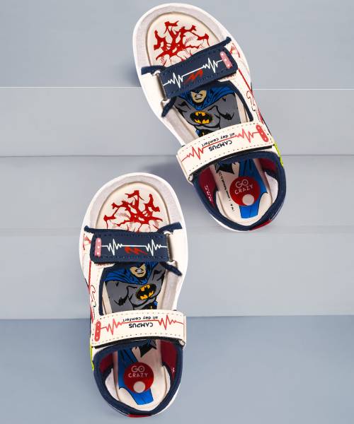 CAMPUS Batman Boys & Girls Velcro Sports Sandals