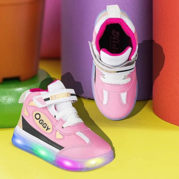 Crazyly Boys & Girls Velcro Sneakers