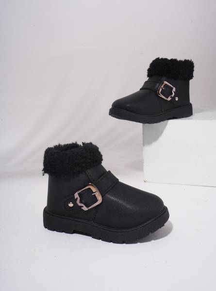 kats Boys & Girls Buckle Casual Boots
