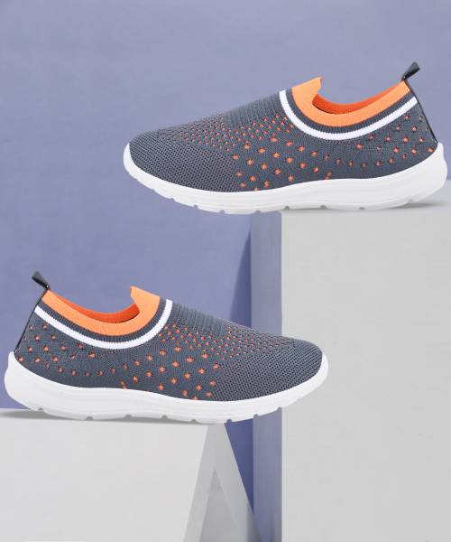 Pu-Pine Boys Slip on Sneakers