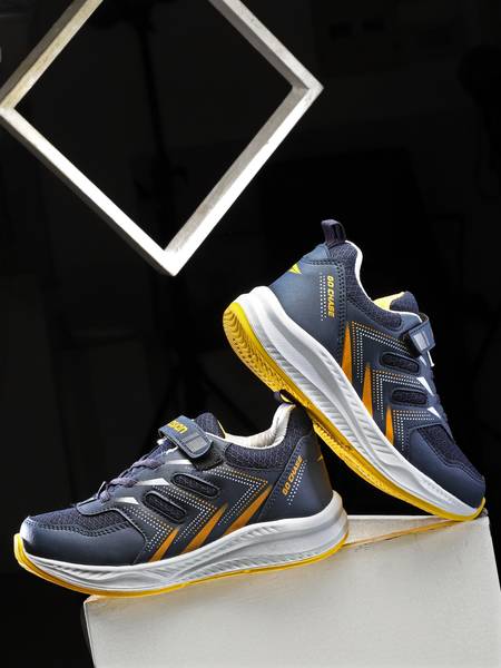 asian Boys Lace Running Shoes