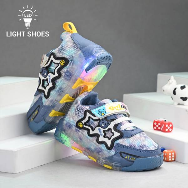 BIRDE Boys & Girls Velcro Walking Shoes