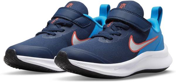 NIKE Boys Girls Velcro Running Shoes Price History