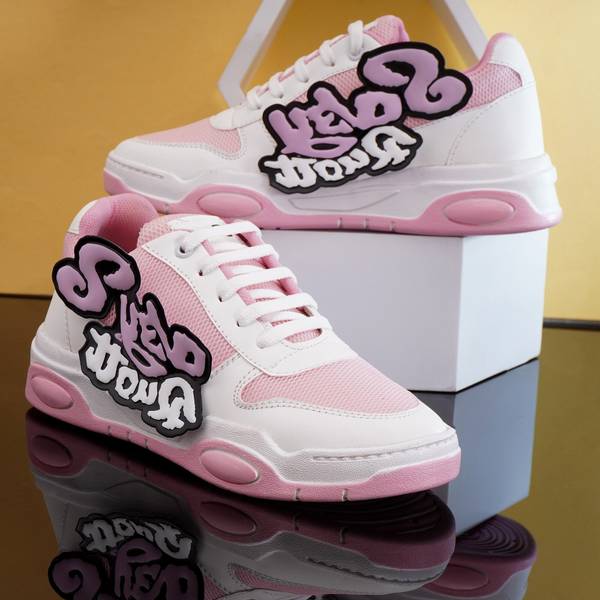 BUCADIA Girls Lace Sneakers