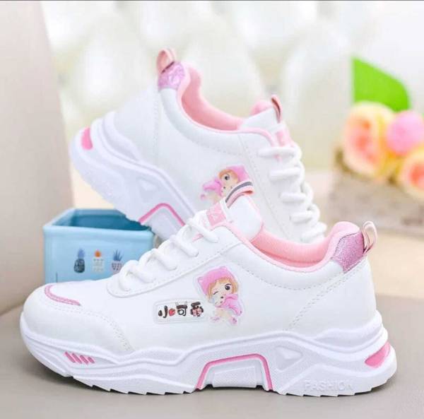 BUCADIA White 820 stylish Doll Girl casual shoes Sneakers For Women