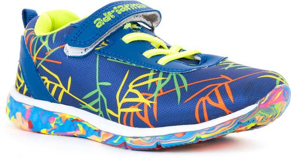 Girls velcro running online shoes