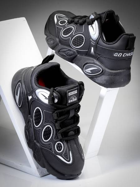 asian Boys Lace Sneakers