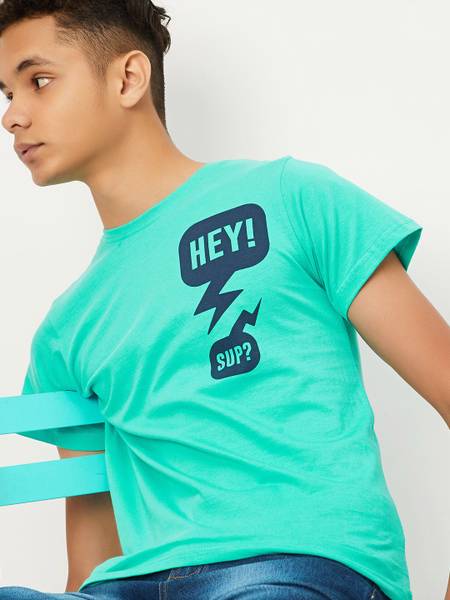 MAX Boys Printed Pure Cotton T Shirt Price History