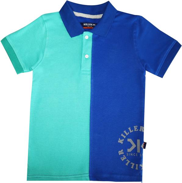 KILLER Boys Printed Pure Cotton Regular T Shirt