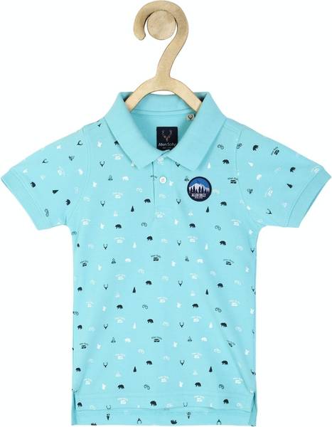 Allen Solly Boys Printed Pure Cotton T Shirt