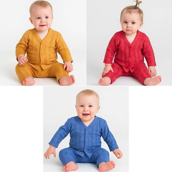 COVER & CARE Top - Pyjama Set For Baby Boys & Baby Girls