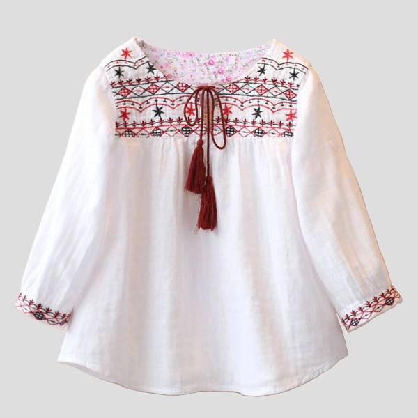 Wommaniya Impex Girls Casual Cotton Rayon Blend Top