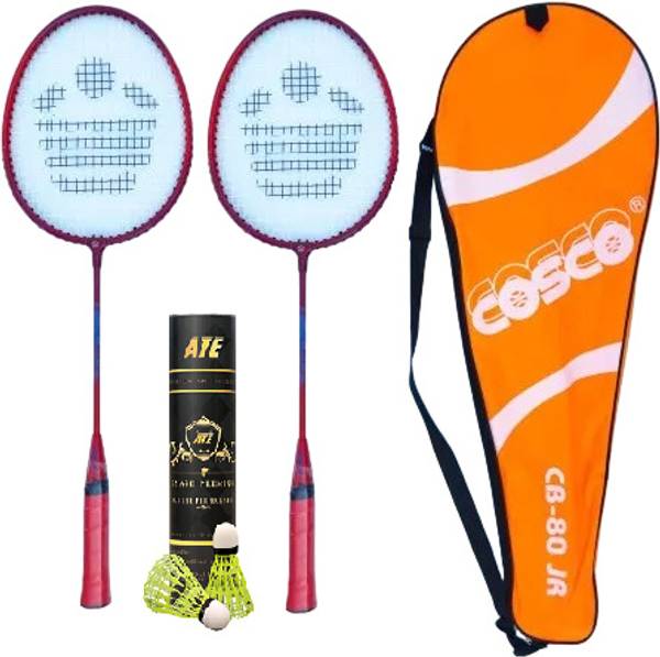 COSCO CB 80 JR. Badminton with Shuttlecock Badminton Kit