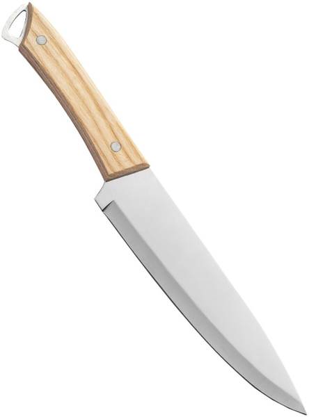 Kneefcy 1 Pc Stainless Steel Knife Japanese Chef Knife Wooden Handle for Vegetables, Fish, Meat Knife