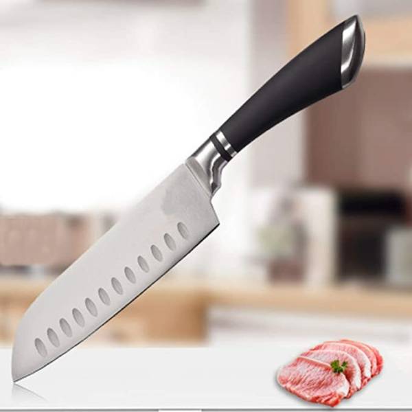 YELONA 1 Pc Stainless Steel Knife High Carbon Ultra Sharp Rustproof Professional Hollow Cleaver,Vegetable Kitchen