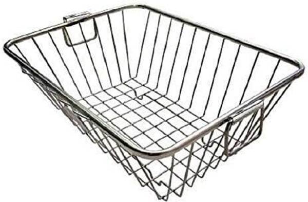 MEEZO Dish Drainer Kitchen Rack Steel Dish Drainer Basket for Kitchen Utensils/Plate Stand/Bartan Basket