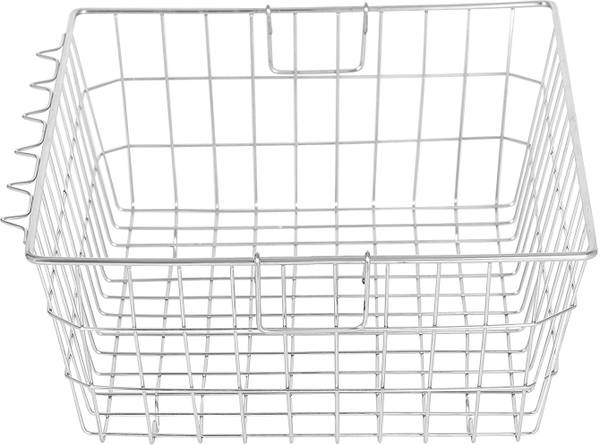 Flipkart SmartBuy Dish Drainer Kitchen Rack Steel Stainless Steel Heavy Duty Dish Drainer Pro Basket (Small)