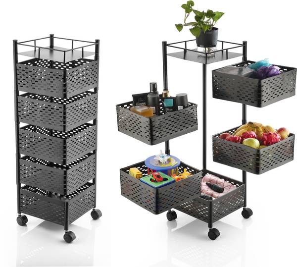 ADMIN INDUSTRIES Fruits/Vegetables Kitchen Rack Steel