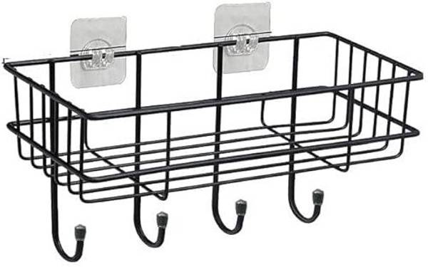 M Y Fruits/Vegetables Kitchen Rack Iron Multi-use Self Adhesive Kitchen Bathroom Corner Shelf