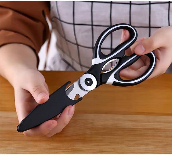 VONITY Heavy Duty Kitchen Meat Fish cutter Multi-function Herb scissor for kitchen Stainless Steel All-Purpose Scissor