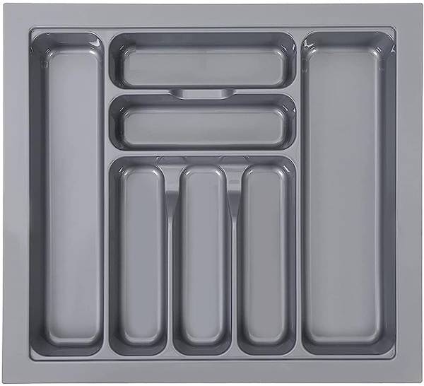 KEEPWELL Cutlery tray for Kitchen Drawer Plastic Kitchen Cabinet PVC cutlery 23 x 19 INCH Plastic Kitchen Trolley
