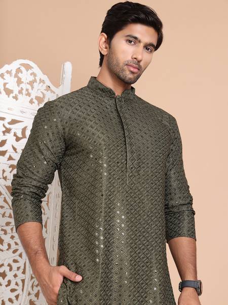 Jompers Men Kurta Pyjama Set