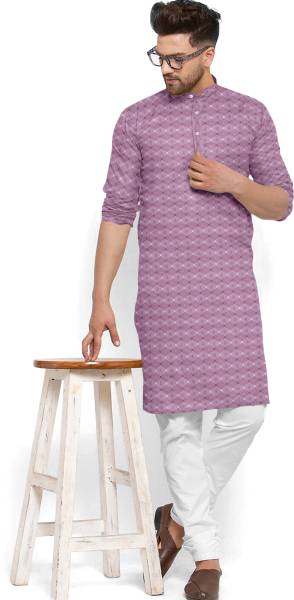 Kali Trendz Men Printed Straight Kurta