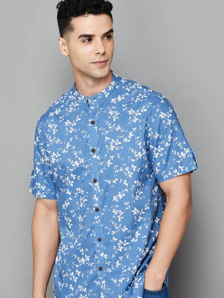 MELANGE Men Printed A-line Kurta